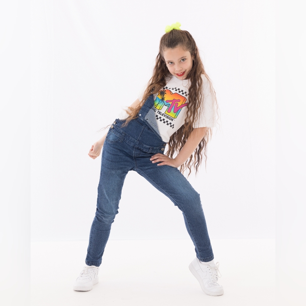 Balera Stretch Jean Overall MC